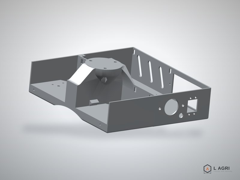 Boîtier d'autoguidage transférable, pièce sur mesure imprimée en 3D par L AGRI