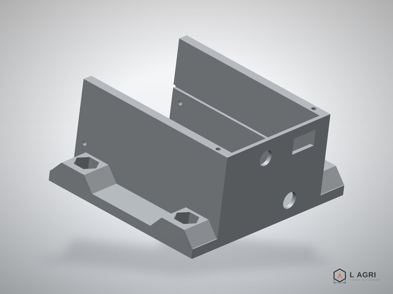 Boîtier de calculateur Panda, pièce sur mesure imprimée en 3D par L AGRI