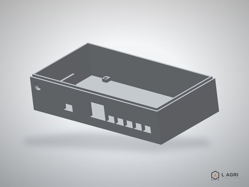Boîtier de carte CAN, pièce sur mesure imprimée en 3D par L AGRI