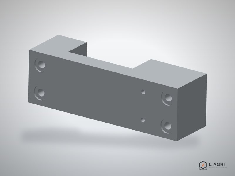 Support de capteur d'angle de roue, pièce sur mesure imprimée en 3D par L AGRI