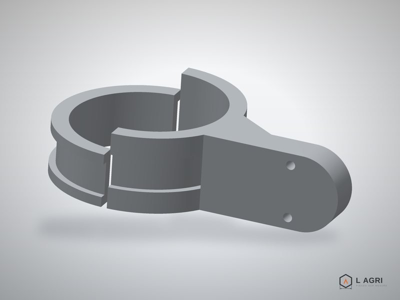 Support de potentiomètre de direction, pièce sur mesure imprimée en 3D par L AGRI